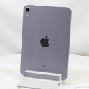【中古】Apple(アップル) iPad mini 第6世代 64GB パープル MK7R3J/A Wi-Fi 【305-ud】