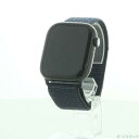 【中古】Apple(アップル) Apple Watch Series 10 GPS 46mm ジェットブラックアルミニウムケース インクスポーツループ 【262...