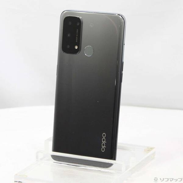 【中古】OPPO(オッポ) OPPO Reno5 A 128GB シルバーブラック A103OP Y!mobile SIMフリー 【269-ud】