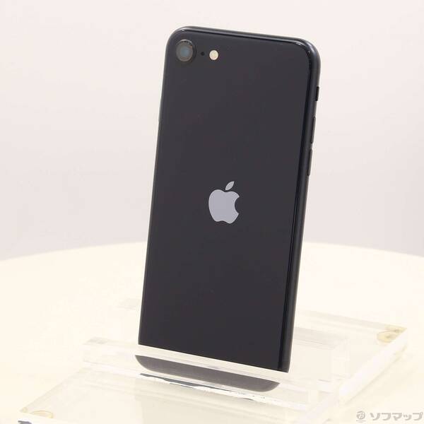 【中古】Apple(アップル) iPhone SE 第3世代 64GB ミッドナイト MMYC3J/A SIMフリー 【295-ud】