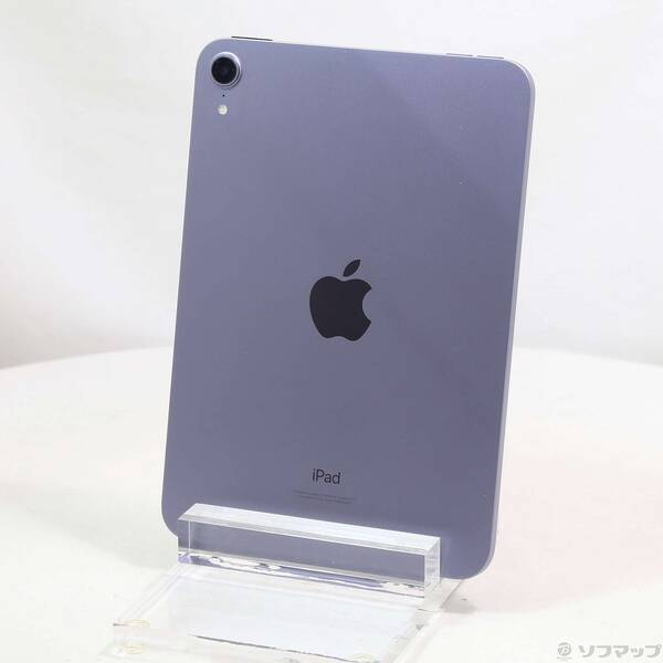 【中古】Apple(アップル) iPad mini 第6世代 64GB パープル MK7R3J/A Wi-Fi 【352-ud】