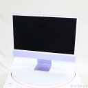【中古】Apple(アップル) iMac 24-inch Mid-2021 Z13100057 Apple M1 8コアCPU_8コアGPU 16GB SSD1TB パープル 〔macOS Big Sur v11〕 【276-ud】(2)