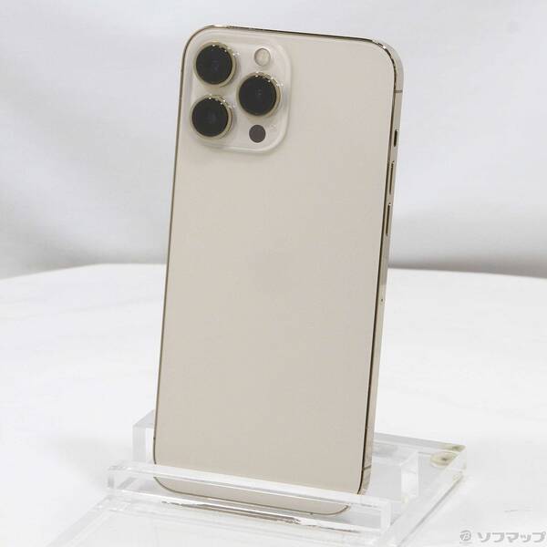 【中古】Apple(アップル) iPhone13 Pro Max 256GB ゴールド MLJA3J/A SIMフリー 【247-ud】