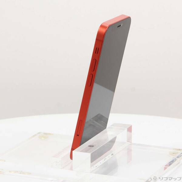 【中古】Apple(アップル) iPhone12 mini 64GB プロダクトレッド MGAE3J／A SIMフリー 【368-ud】