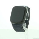 【中古】Apple(アップル) Apple Watch Series 10 GPS 46mm ジェットブラックアルミニウムケース インクスポーツループ 【344...