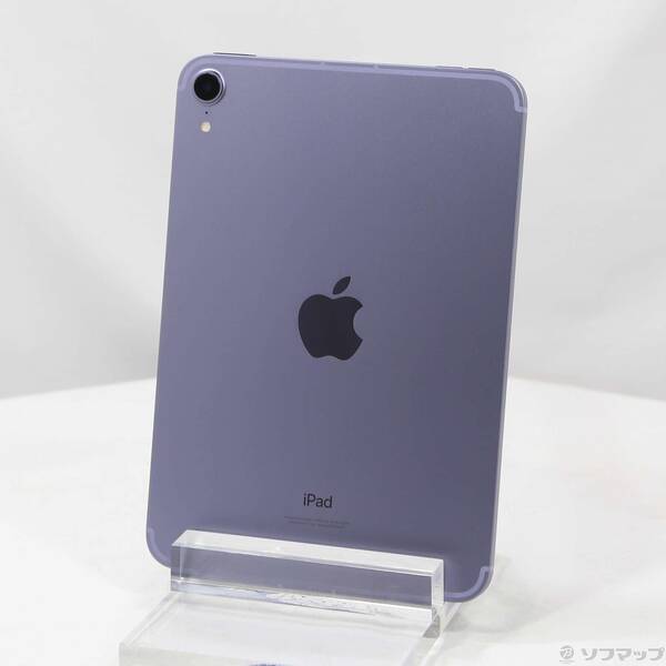 【中古】Apple(アップル) iPad mini 第6世代 256GB パープル MK8K3J/A SIMフリー 【348-ud】