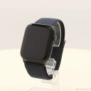 【中古】Apple(アップル) 〔展示品〕 Apple Watch SE 第2世代 GPS 44mm ミッドナイトアルミニウムケース ミッドナイトスポーツループ...