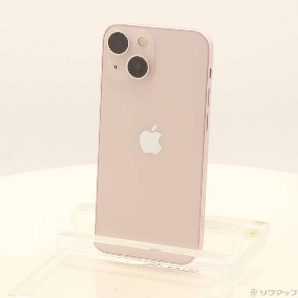 【中古】Apple(アップル) iPhone13 mini 256GB ピンク MLJL3J/A SIMフリー 【262-ud】