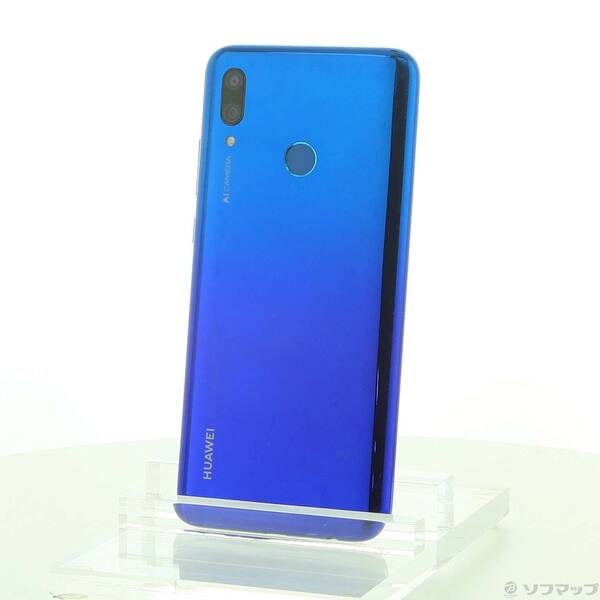 【中古】HUAWEI(ファーウェイ) HUAWEI nova lite3 32GB オーロラブルー POT-LX2J SIMフリー 【368-ud】