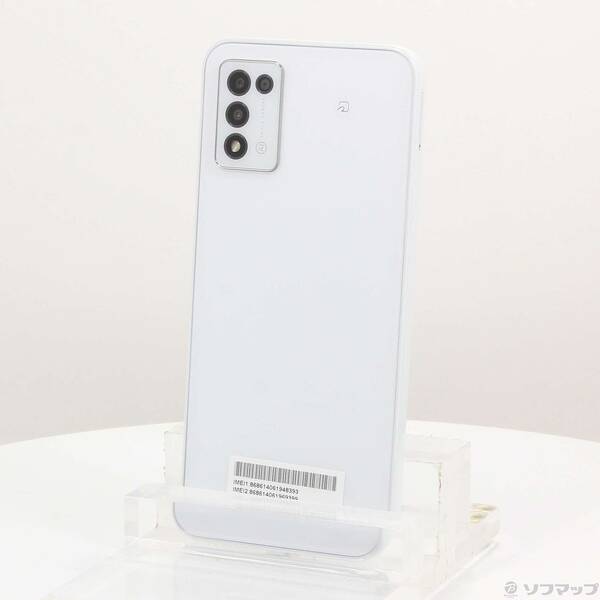 【中古】ZTE Libero 5G III 64GB ホワイト ZESBY2 Y!mobile SIMフリー 【368-ud】