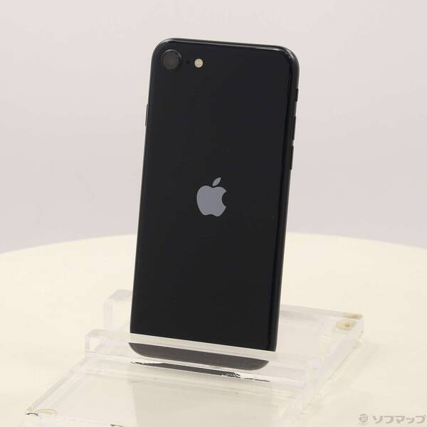 【中古】Apple(アップル) iPhone SE 第3世代 64GB ミッドナイト MMYC3J/A SIMフリー 【368-ud】