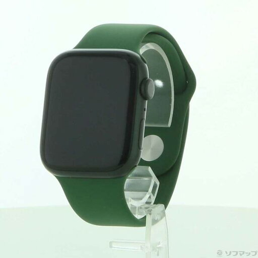 【中古】Apple(アップル) Apple Watch Series 7 GPS 45mm グリーンアルミニウムケース クローバースポーツバンド 【344-ud】 【中古】Apple(アップル) Apple Watch Series 7 GPS 45mm グリーンアルミニウムケース クローバースポーツバンド 【344-ud】
