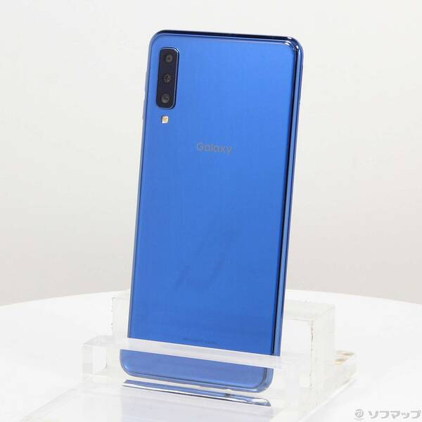 【中古】SAMSUNG(サムスン) GALAXY A7 64GB ブルー SM-A750C 楽天 SIMフリー 【348-ud】