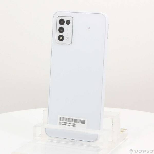 【中古】ZTE Libero 5G III 64GB ホワイト ZESBY2 Y!mobile SIMフリー 【348-ud】