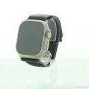 【中古】Apple(アップル) 〔展示品〕 Apple Watch Ultra 2 GPS + Cellular 49mm チタニウムケース ブルー/ブラックト...