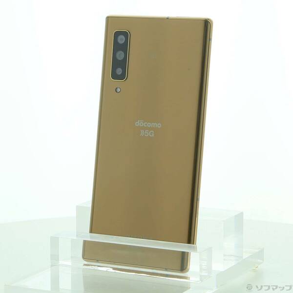 【中古】FUJITSU(富士通) arrows NX9 128GB ゴールド F-52A docomo 【297-ud】