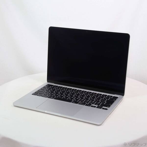 【中古】Apple(アップル) MacBook Air 13.6-inch Mid-2022 MLXY3J/A Apple M2 8コアCPU_8コアGPU 8GB SSD256GB シルバー 〔14.7 Sonoma〕 【344-ud】