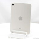 【中古】Apple(アップル) iPad mini 第6世代 64GB スターライト MK7P3J/A Wi-Fi 【276-ud】