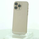 【中古】Apple(アップル) iPhone16 Pro Max 512GB デザートチタニウム MYWN3J/A SIMフリー 【262-ud】