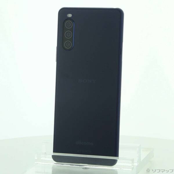 【中古】SONY(ソニー) Xperia 10 II 64GB ブルー SO-41A docomo 【344-ud】