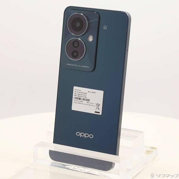 【中古】OPPO(オッポ) OPPO Reno11 A 128GB ダークグリーン YMOPRENO11A Y!mobile SIMフリー 【352-ud】