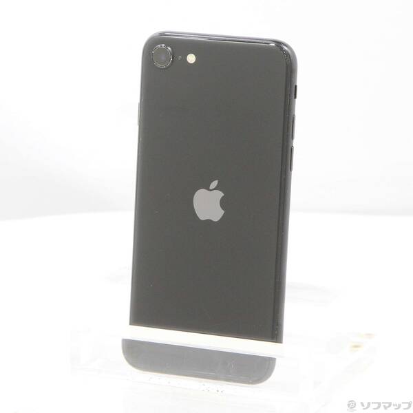 【中古】Apple(アップル) iPhone SE 第2世代 128GB ブラック MHGT3J／A SoftBank 〔ネットワーク利用制限▲〕 【344-ud】