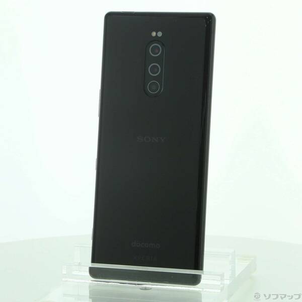 【中古】SONY(ソニー) Xperia 1 64GB ブラック SO-03L docomo 【368-ud】