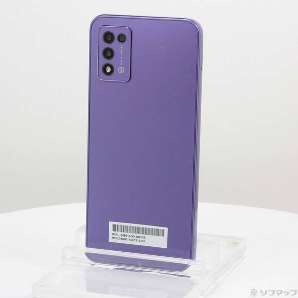 【中古】ZTE Libero 5G III 64GB パープル ZESBY1 Y!mobile SIMフリー 【371-ud】