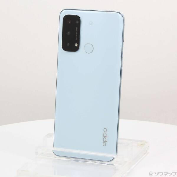 【中古】OPPO(オッポ) OPPO Reno5 A 128GB アイスブルー A101OP Y!mobile SIMフリー 【276-ud】
