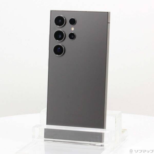 【中古】SAMSUNG(サムスン) Galaxy S24 Ultra 512GB チタニウムブラック SM-S928QZKFSJP SIMフリー 【262-ud】