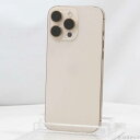 【中古】Apple(アップル) iPhone16 Pro Max 256GB デザートチタニウム MYWJ3J/A SIMフリー 【198-ud】