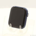 【中古】Apple(アップル) Apple Watch Series 6 GPS 44mm ブルーアルミニウムケース バンド無し 【276-ud】