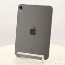 【中古】Apple(アップル) iPad mini 第6世代 64GB スペースグレイ MK7M3J/A Wi-Fi 【349-ud】