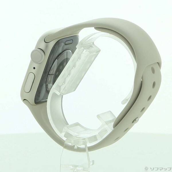 【中古】Apple(アップル) Apple Watch Series 8 GPS 41mm スターライトアルミニウムケース スターライトスポーツバンド 【198-ud】