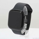 【中古】Apple(アップル) Apple Watch Series 10 GPS 46mm ジェットブラックアルミニウムケース ブラックスポーツバンド 【34...