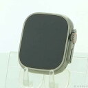 【中古】Apple(アップル) Apple Watch Ultra 2 GPS + Cellular 49mm チタニウムケース バンド無し 【344-ud】