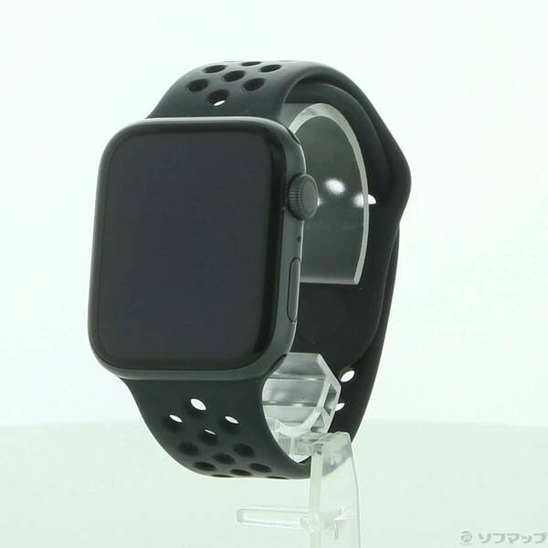 【中古】Apple(アップル) Apple Watch Series 6 Nike GPS 44mm スペースグレイアルミニウムケース アンスラサイト/ブラックNikeスポーツバンド 【198-ud】