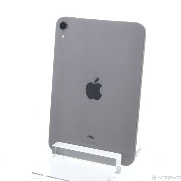 【中古】Apple(アップル) iPad mini 第6世代 64GB スペースグレイ MK7M3J/A Wi-Fi 【198-ud】