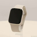 【中古】Apple(アップル) Apple Watch Series 7 GPS 45mm スターライトアルミニウムケース スターライトスポーツバンド 【352...
