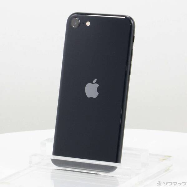【中古】Apple(アップル) iPhone SE 第3世代 64GB ミッドナイト MMYC3J/A SIMフリー 【262-ud】