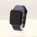 【中古】Apple(アップル) Apple Watch Series 6 GPS 44mm ブルーアルミニウムケース ディープネイビースポーツバンド 【348-...