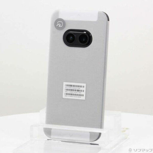 【中古】Nothing Nothing Phone (2a) 128GB ブラック A10400067 SIMフリー 【262-ud】 【中古】Nothing Nothing Phone (2a) 128GB ブラック A10400067 SIMフリー 【262-ud】