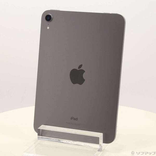 【中古】Apple(アップル) iPad mini 第6世代 64GB スペースグレイ NK7M3J/A Wi-Fi 【258-ud】