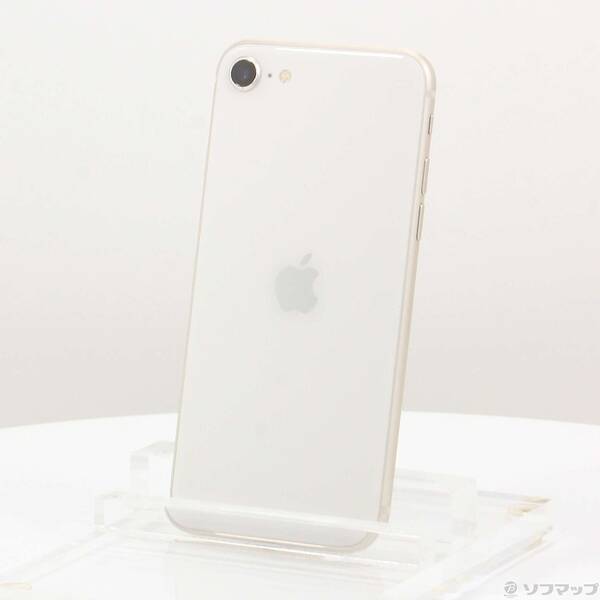 【中古】Apple(アップル) iPhone SE 第3世代 64GB スターライト MMYD3J/A SIMフリー 【276-ud】