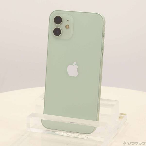 【中古】Apple(アップル) iPhone12 64GB グリーン MGHT3J/A SIMフリー 【269-ud】