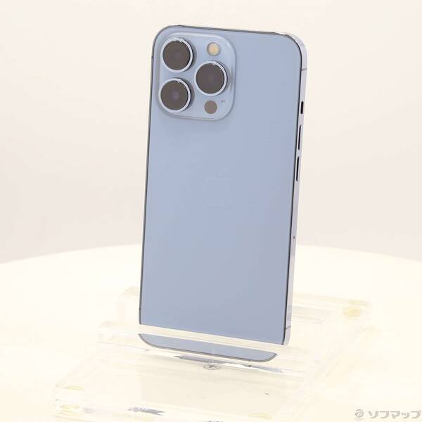 【中古】Apple(アップル) iPhone13 Pro 128GB シエラブルー NLUK3J/A SIMフリー 【258-ud】