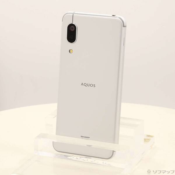 【中古】SHARP(シャープ) AQUOS sense3 lite 64GB シルバーホワイト SH-RM12 楽天 SIMフリー 【269-ud】