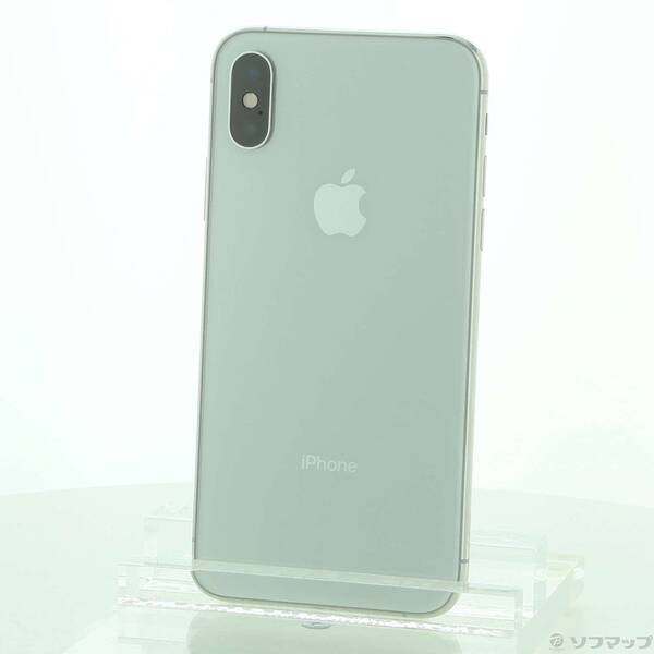 【中古】Apple(アップル) iPhoneXS 64GB シルバー MTAX2J/A SIMフリー 【381-ud】