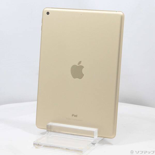 【中古】Apple(アップル) iPad 第5世代 32GB ゴールド MPGT2J/A Wi-Fi 【352-ud】