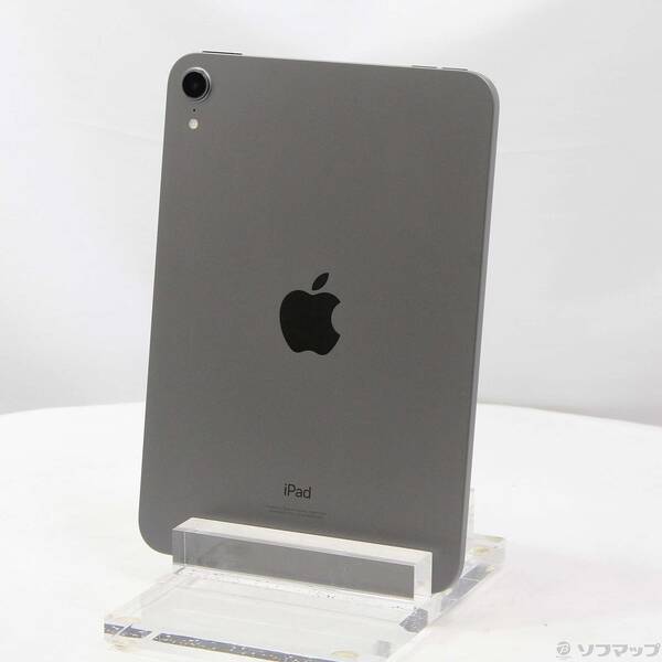 【中古】Apple(アップル) iPad mini 第6世代 64GB スペースグレイ MK7M3J/A Wi-Fi 【295-ud】